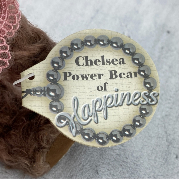 Pickford Brass Button Power Bear of Happiness Chelsea Bracelet 9 inch Plush - Picture 11 of 16